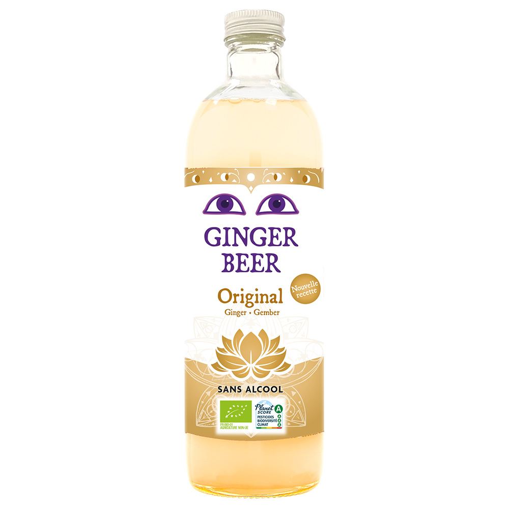 Karma Kombucha Non Alcoholic Fermented Ginger Beer 750ml