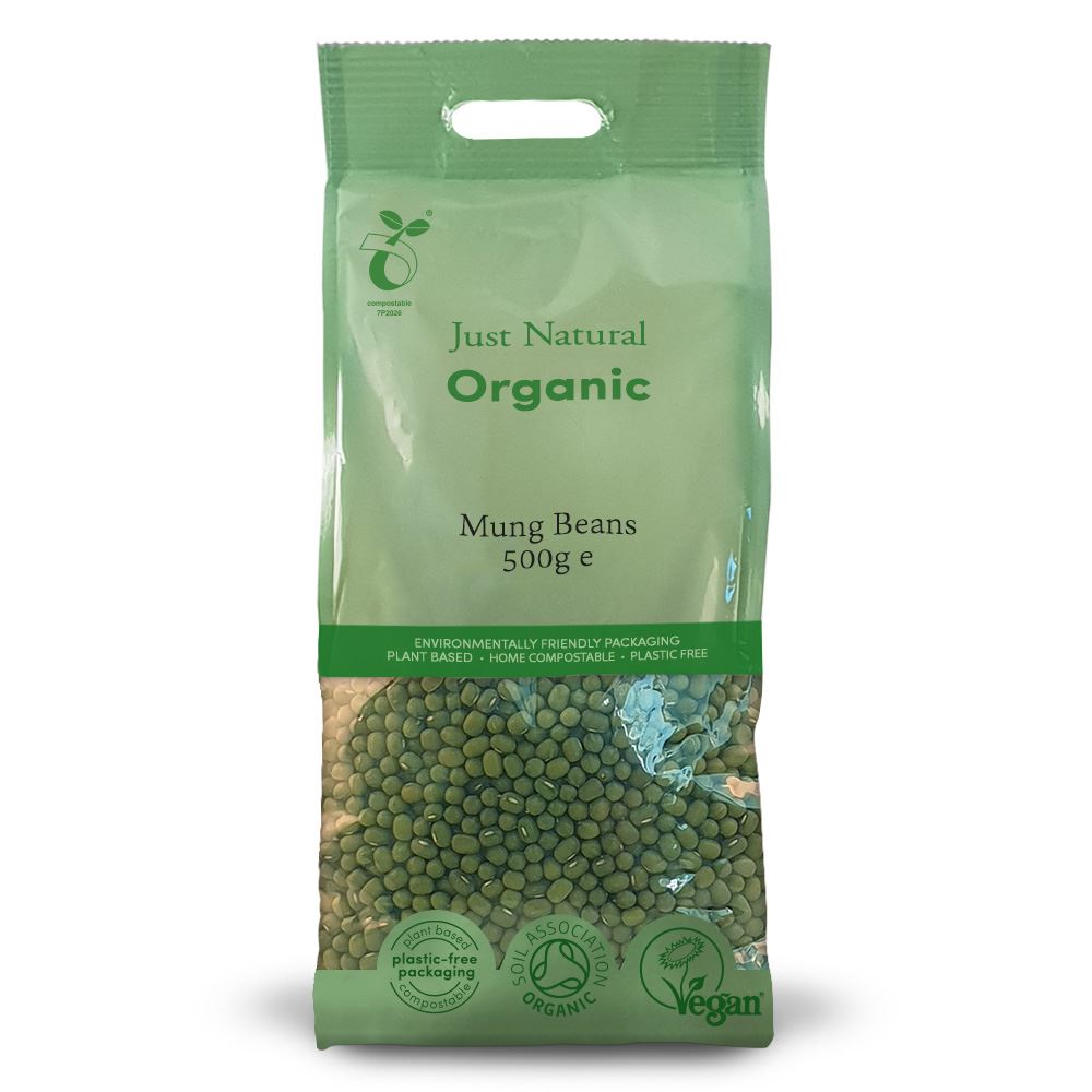 Just Natural Organic Organic Mung Beans 500g