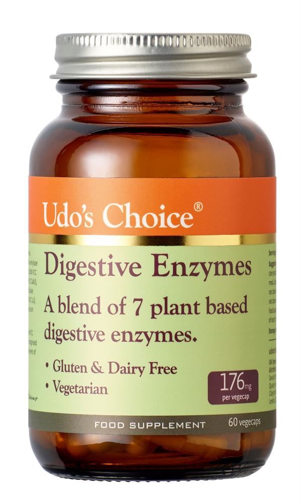 Udo's Choice Digestive Enzyme 60 Capsules