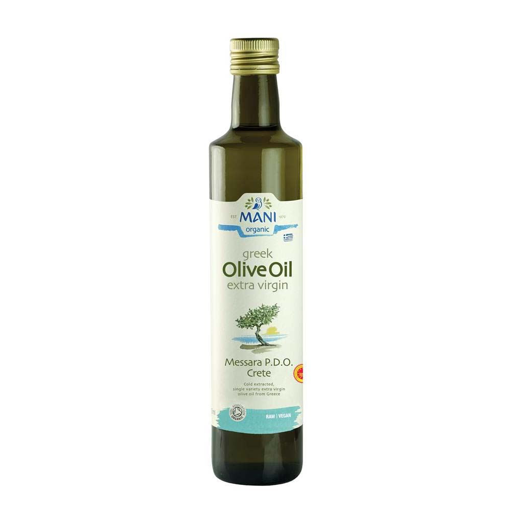 Mani Organic Kalamata Extra Virgin Olive Oil Messara PDO 500ml