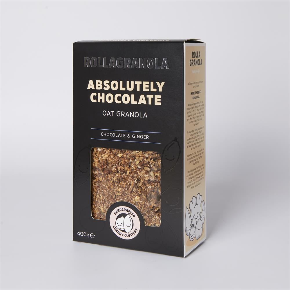 Rollagranola No Added-Sugar Chocolate Granola Vegan & Gluten-Free 400g