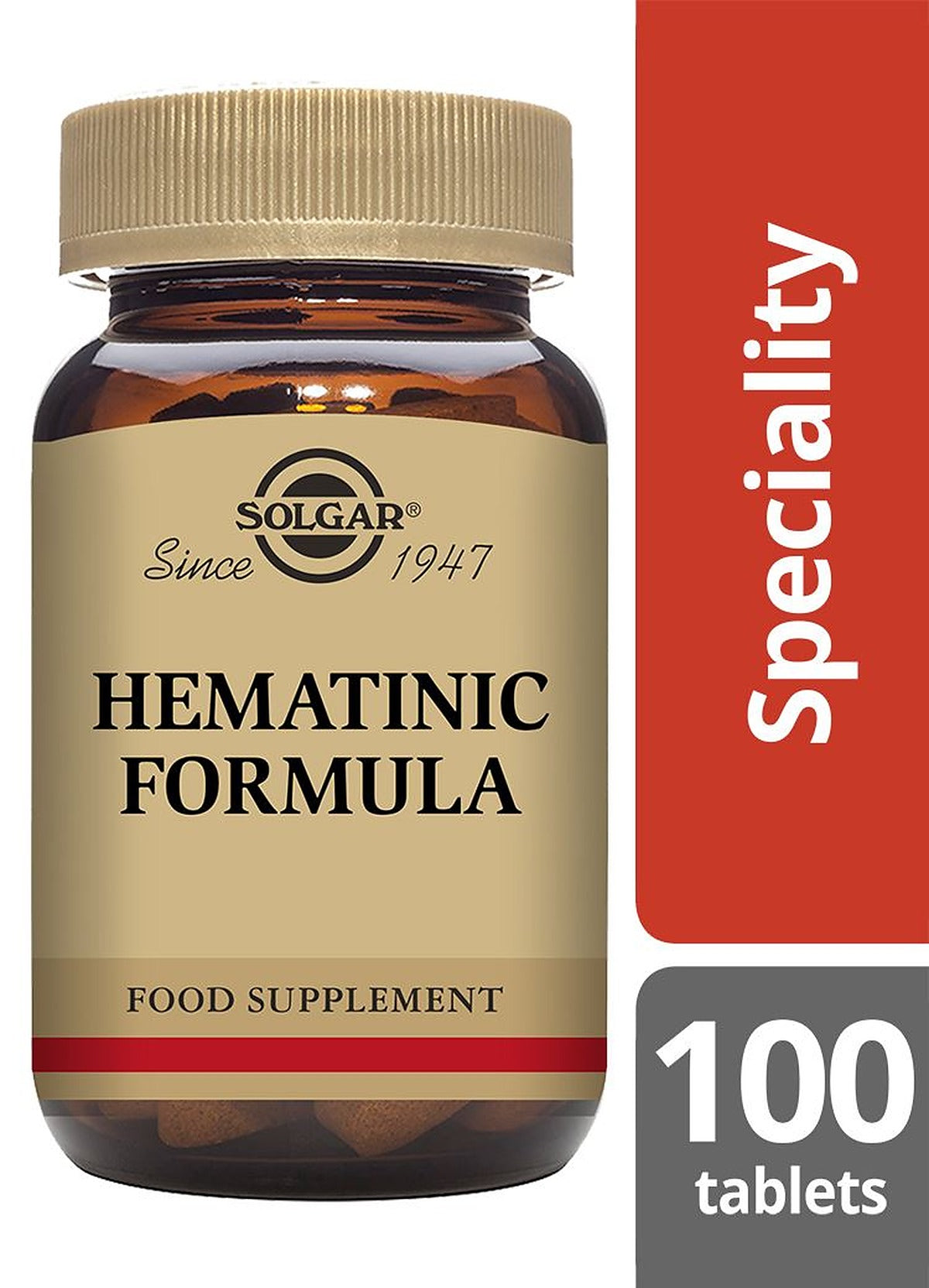 Solgar Hematinic Formula - 100 Tablets - image 2
