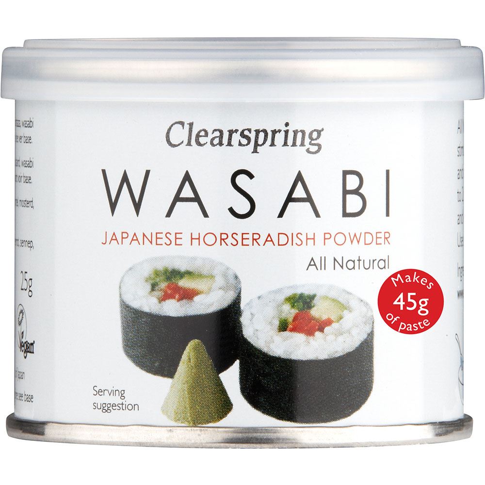Clearspring Japanese Wasabi Horseradish Powder 25g