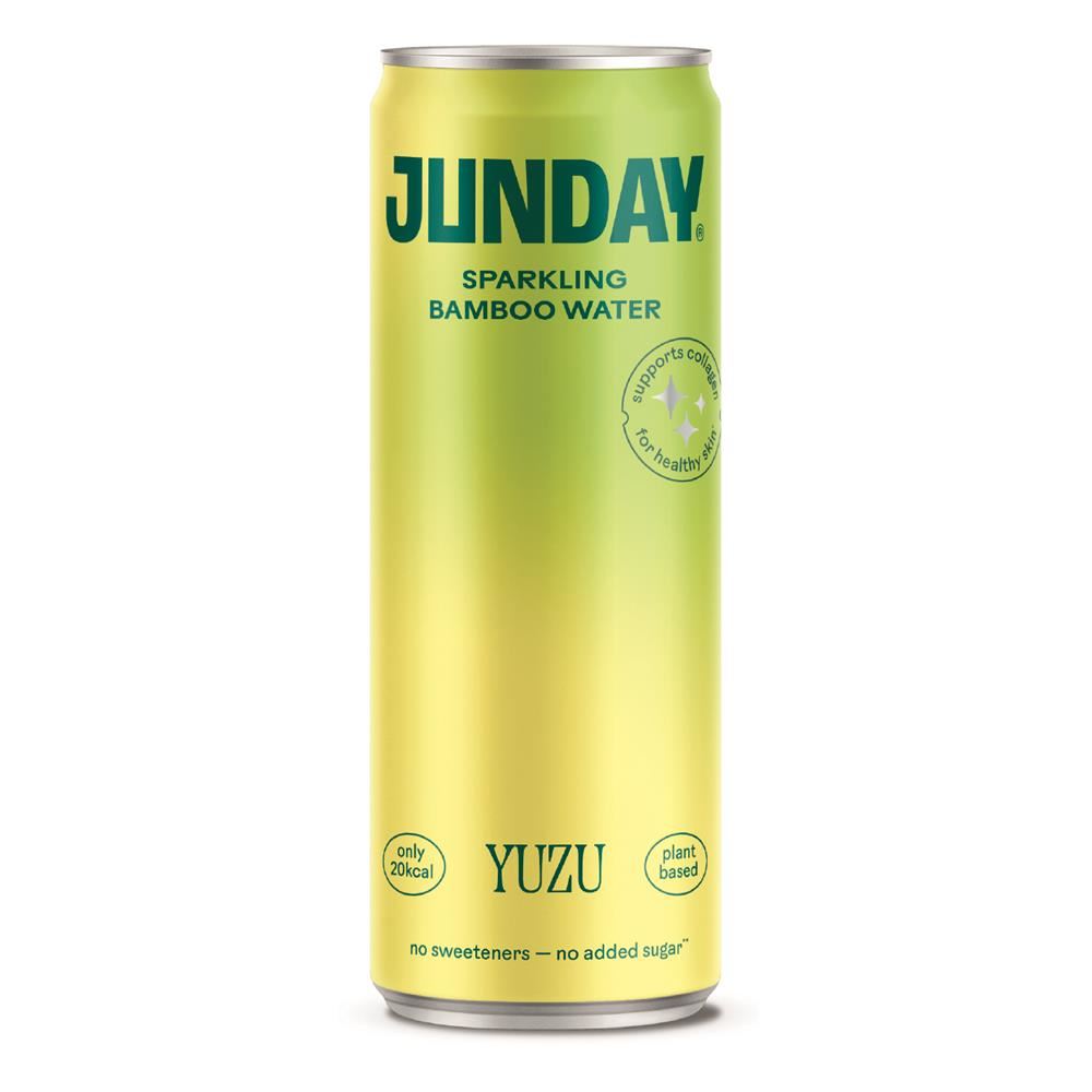 Junday Bamboo Water Yuzu 250ml - 12 Pack