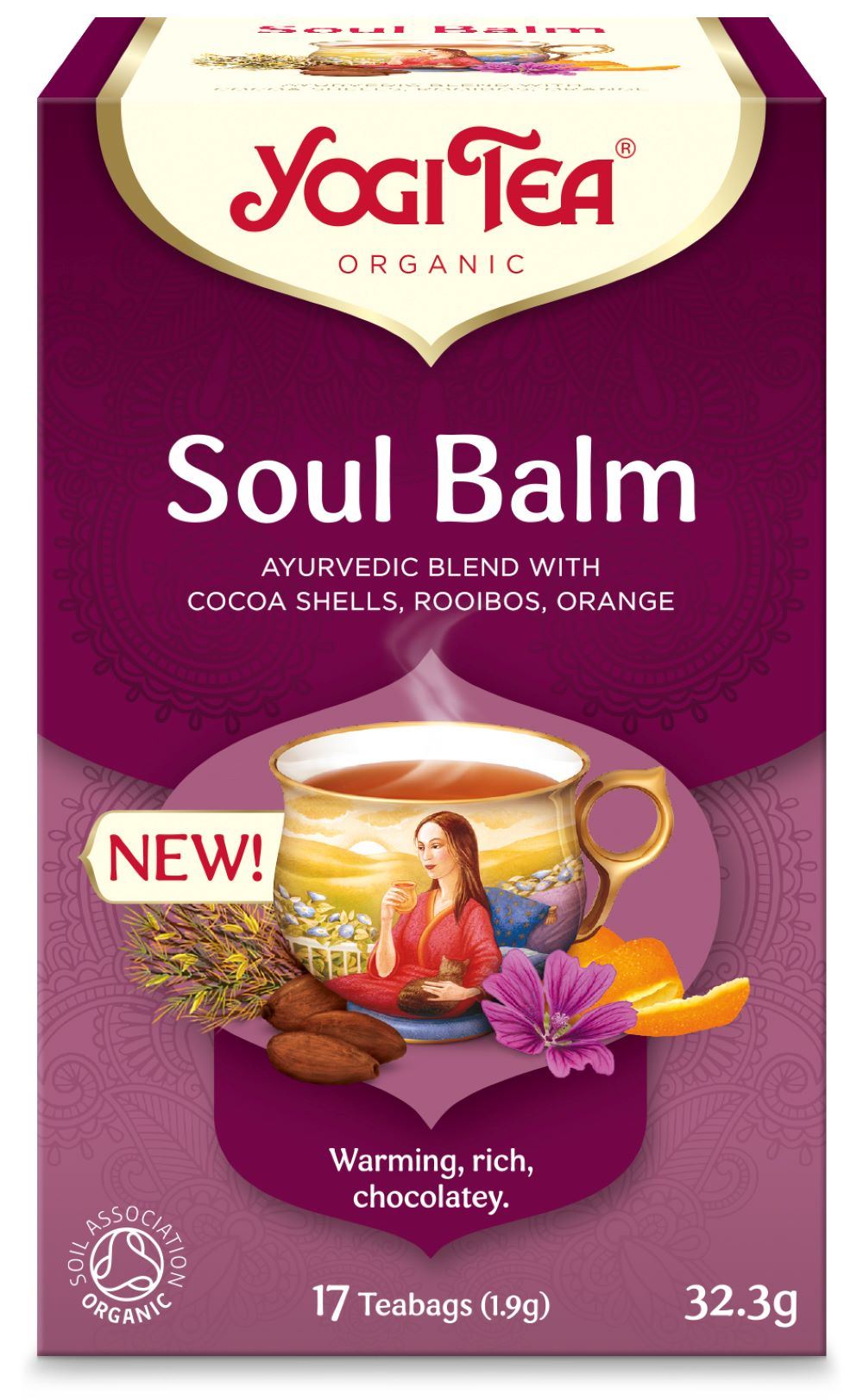 Yogi Tea Soul Balm Organic 32.3g 17 Teabags