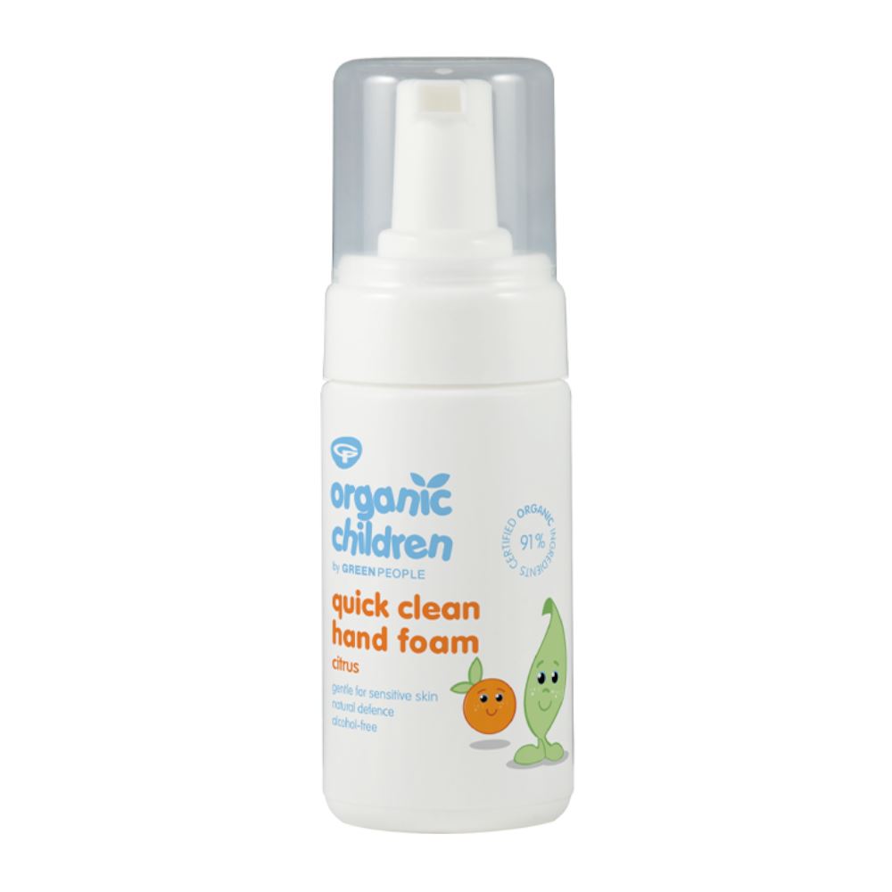 Green People Organic Children Quick Clean Hand Foam 100ml