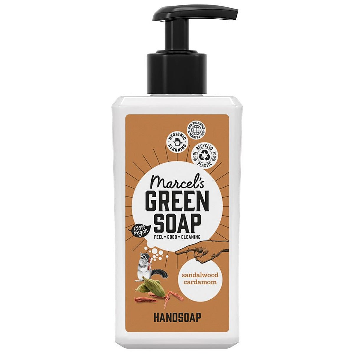 Marcels Green Soap Marcels Handwash Sandalwood&Cardamom 250ml