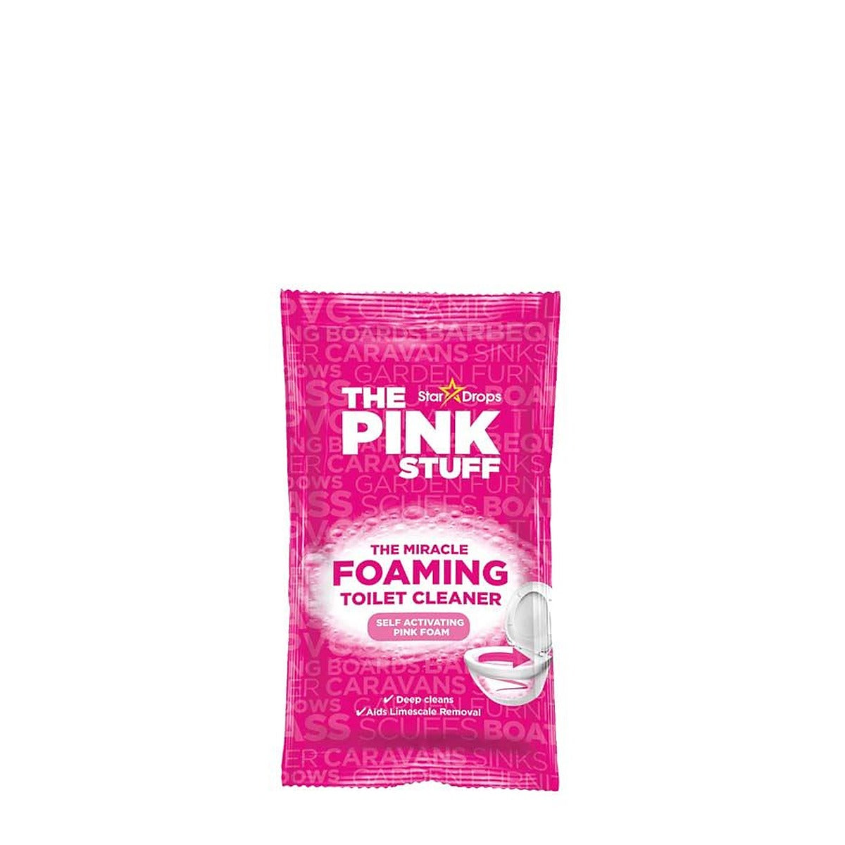 The Pink Stuff Miracle Power Foaming Toilet Cleaner - 3x100g Packs - image 2