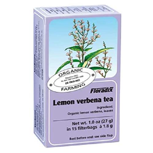 Salus Floradix - Organic  Lemon Verbena Herbal Tea - 15 Bags