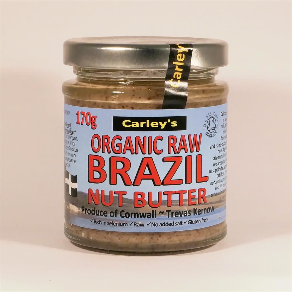 Carley's Organic Raw Brazilnut Butter 170g