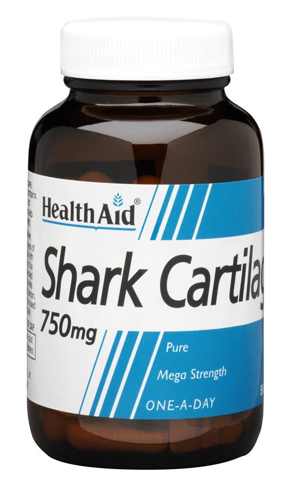 HealthAid Shark Cartilage 750mg 50 Capsules