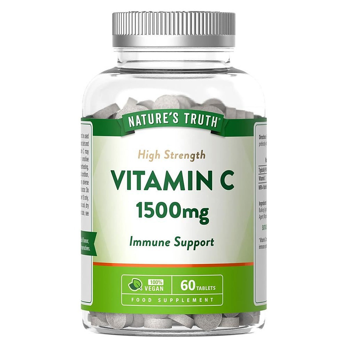 Nature's Truth High Strength Vitamin C 1500mg - 60 Tablets