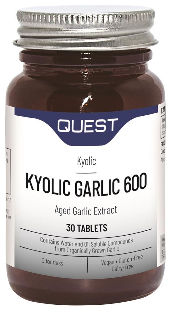 Quest KYOLIC GARLIC 600mg EXTRACT 30 Tablets