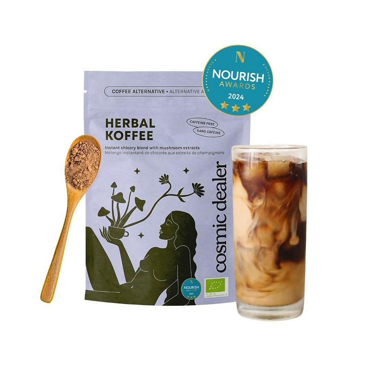 Cosmic Dealer Koffee Herbal Original Blend with Lionsmane Reishi 120g