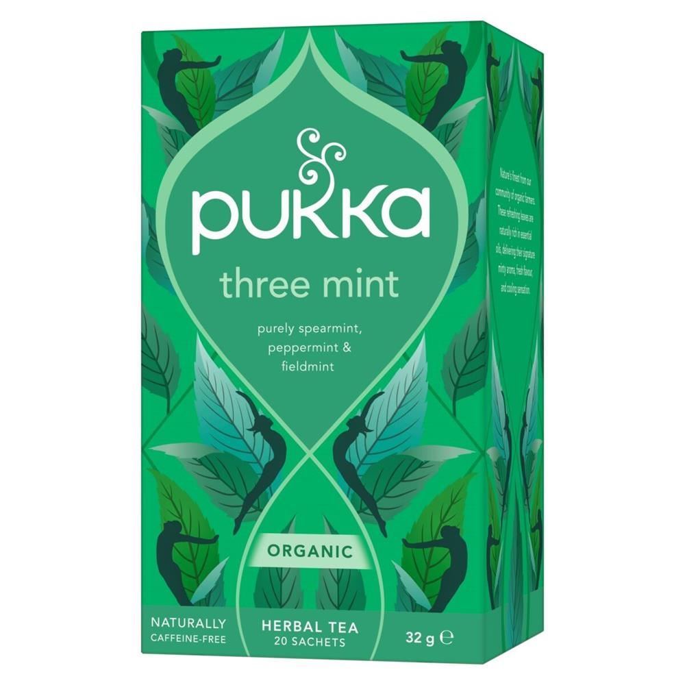 Pukka Herbs Three Mint 20 Bags