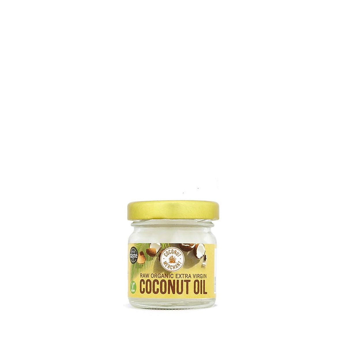 Coconut Merchant Raw Organic Extra Virgin Coconut Oil 35ml - 4 Pack