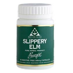 Bio Health Slippery Elm 300mg 60 Capsules