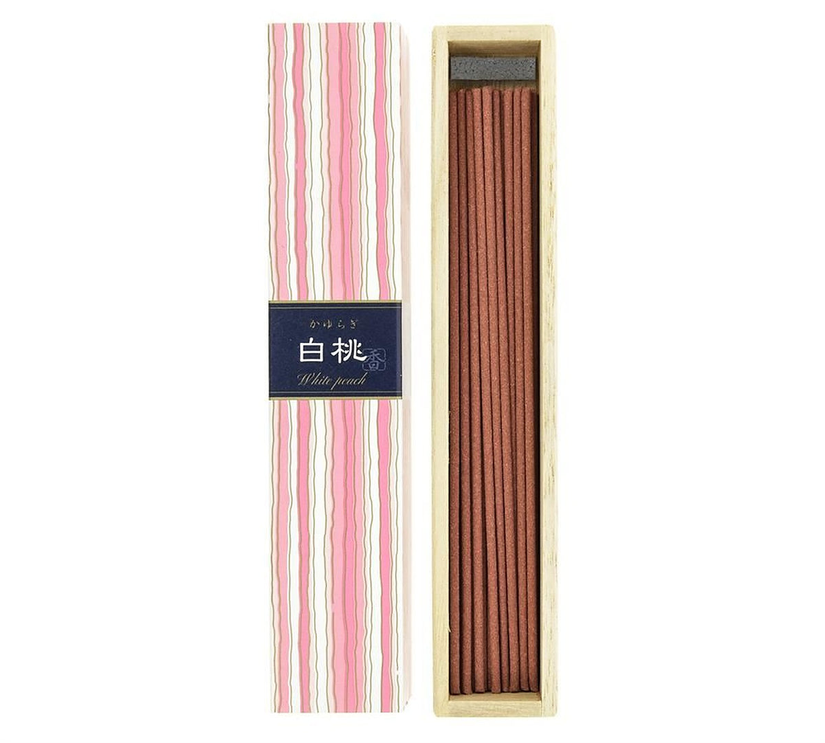 Nippon Kodo Kayuragi Incense - White Peach 40 Sticks - 6 Pack