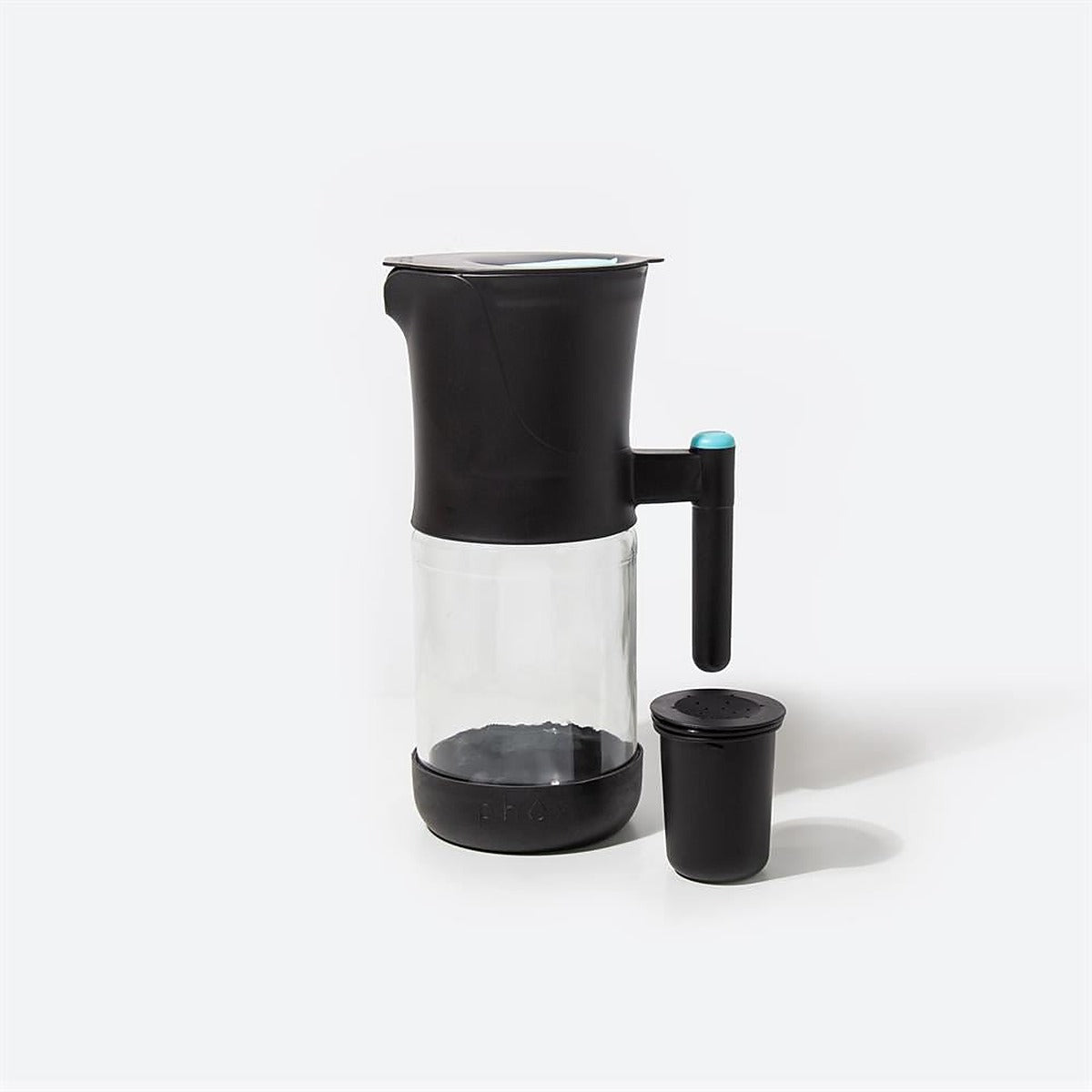 Phox Water Phox Glass Filter Jug+Refillable Filter+3 Months Alkaline Filter