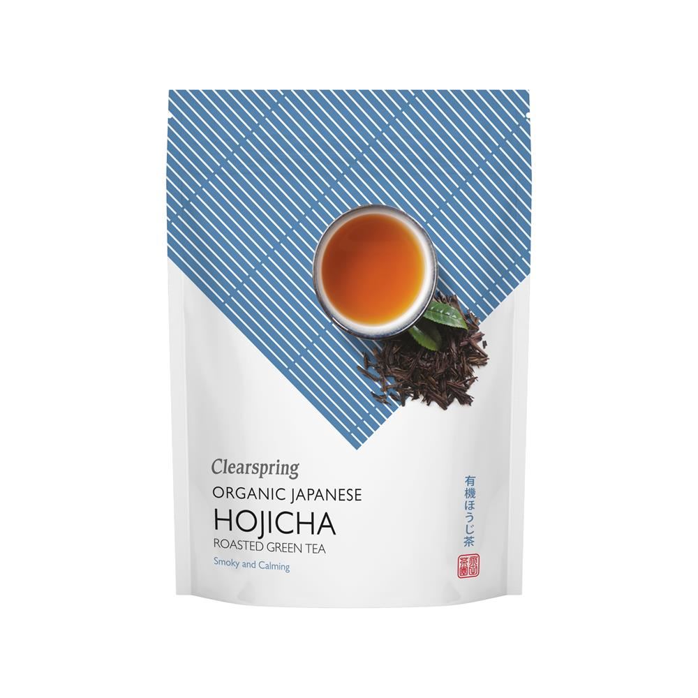 Clearspring Organic Japanese Hojicha Roasted Green Tea loose 70g