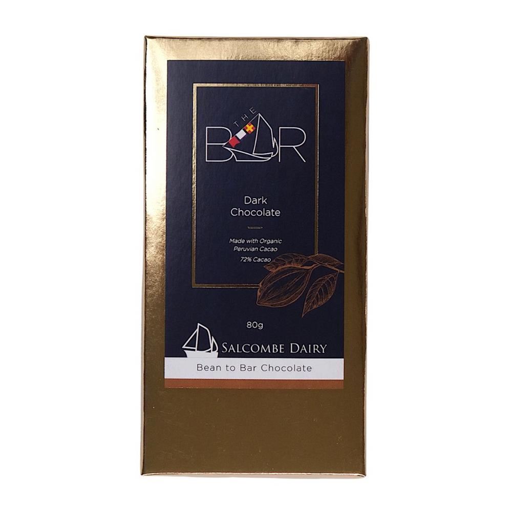 Salcombe Dairy Dark Chocolate Organic Bar 80g
