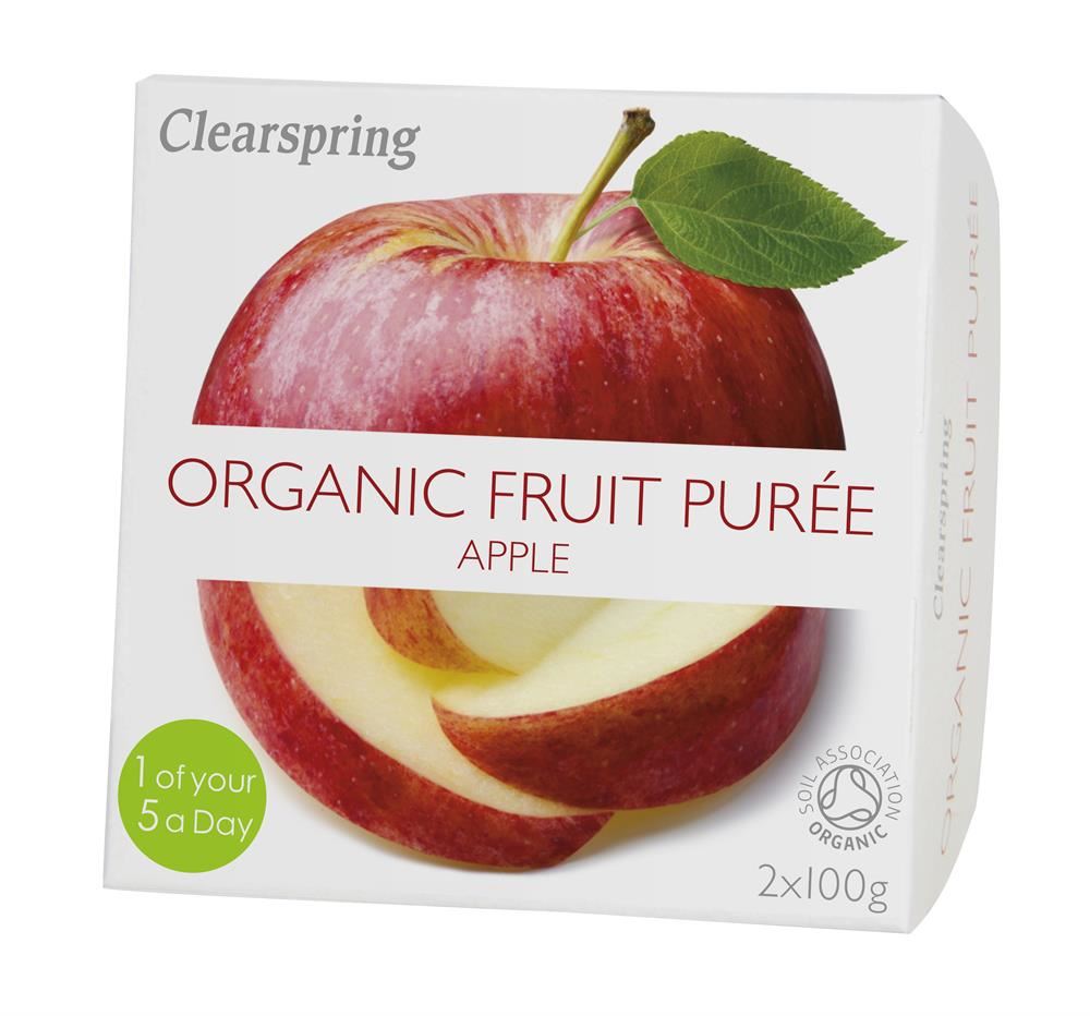Clearspring Organic Fruit Puree Apple (2x100g)