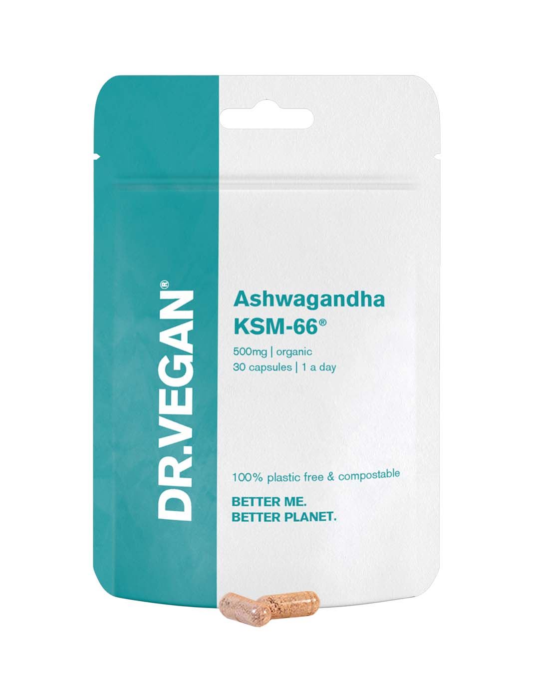 Dr. Vegan Ashwagandha KSM-66 - 30 Capsules