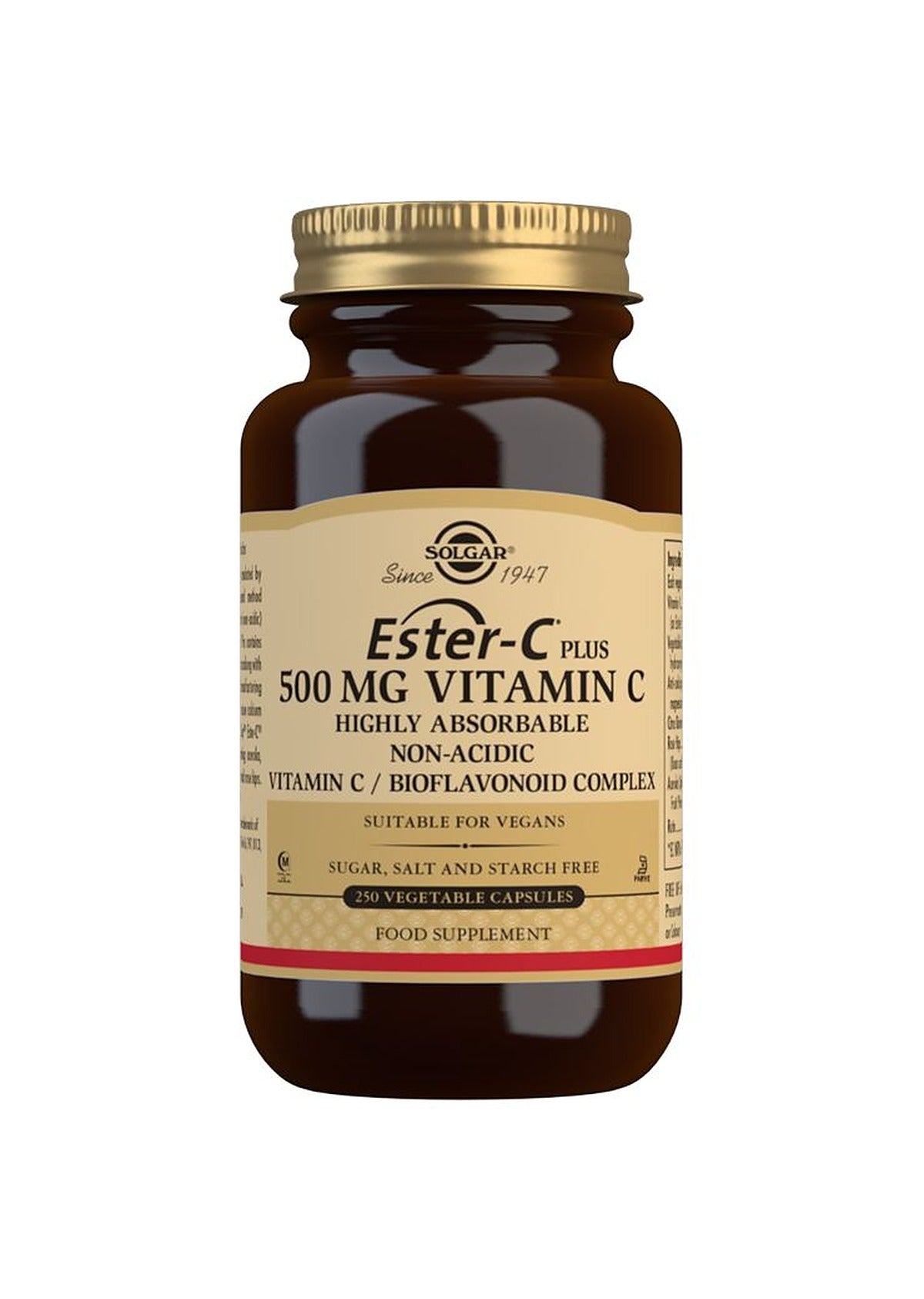 Solgar Ester-C Plus 500 mg Vitamin C - 250 Vegicaps