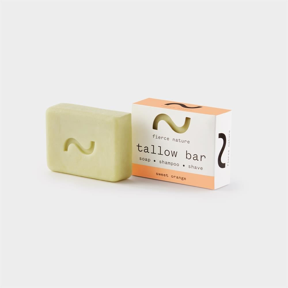 Fierce Nature Multi-Use Tallow Bar (Scented) 80g