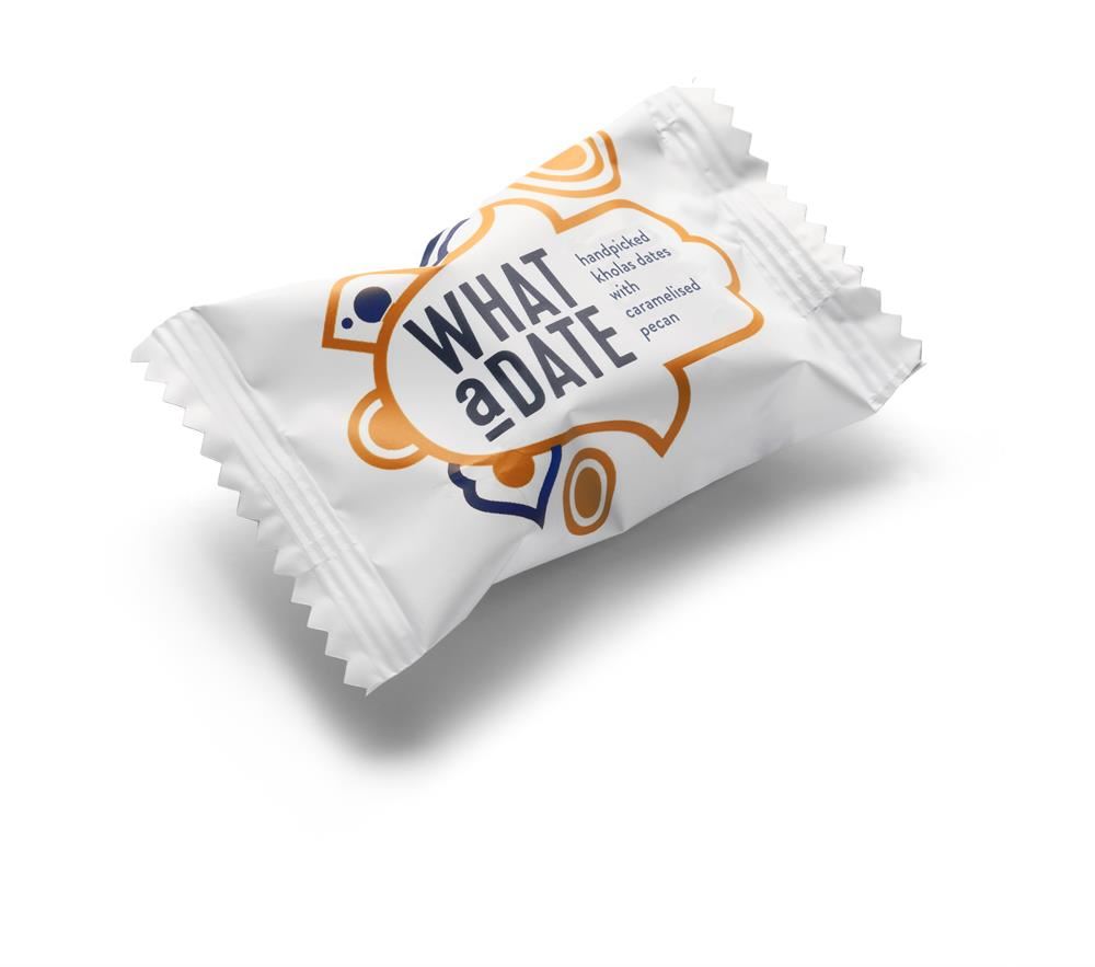 What a Date Organic Date with Pecan - Singles 12g - 30 Pack