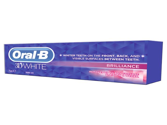 Oral-B 3D White Brilliance Toothpaste 75ml