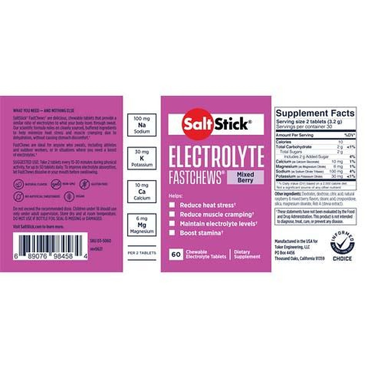 SaltStick Electrolyte FastChews - Pack of 10 - All Flavours - image 13