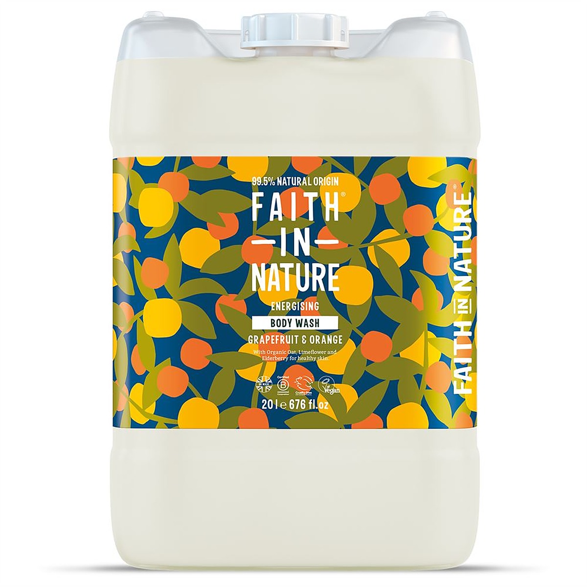 Faith in Nature Grapefruit & Orange Body Wash 20 Litre