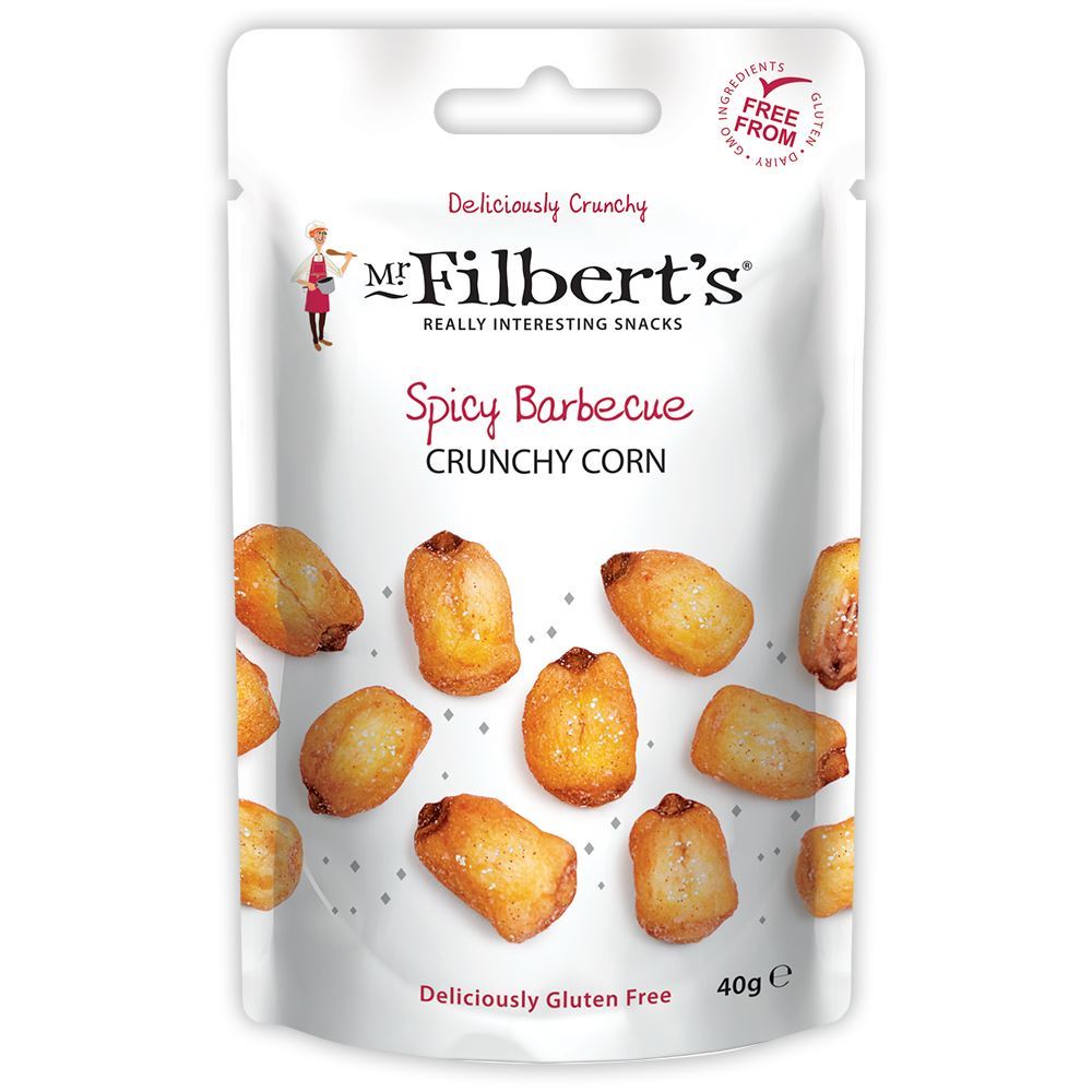 Mr Filberts BBQ Crunchy Corn 40g - 15 Pack