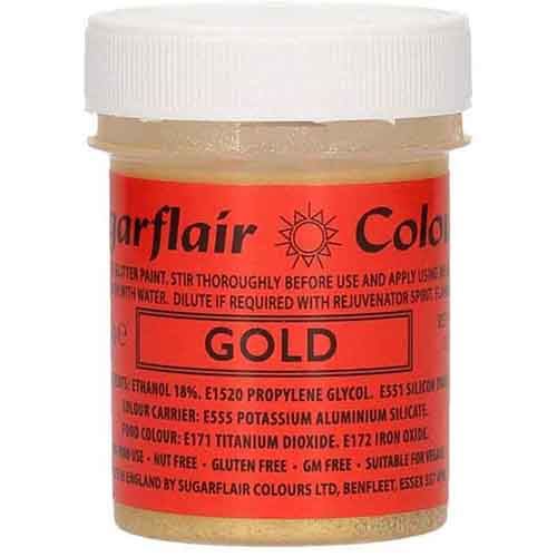 Sugarflair Edible Glitter Paint 35g - All Shade