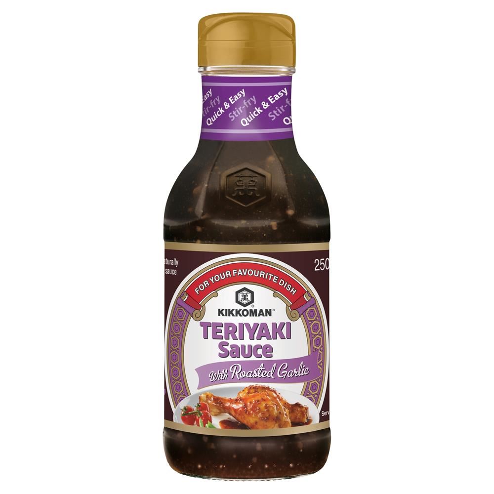 Kikkoman Teriyaki Sauce Roasted Garlic