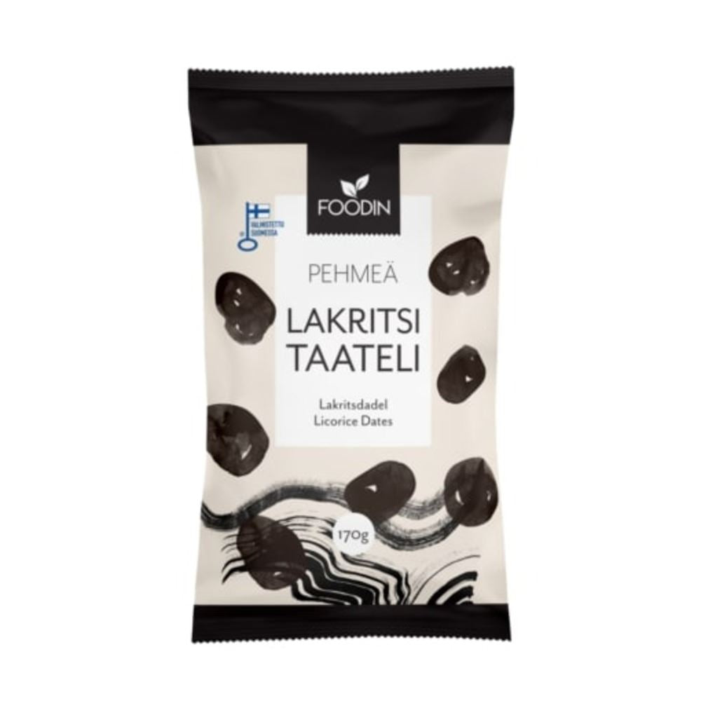 Foodin Licorice Dates 170g - 6 Pack