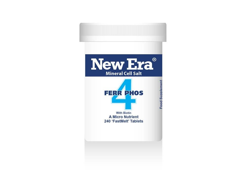 New Era No.4 Ferr Phos 240 tablets