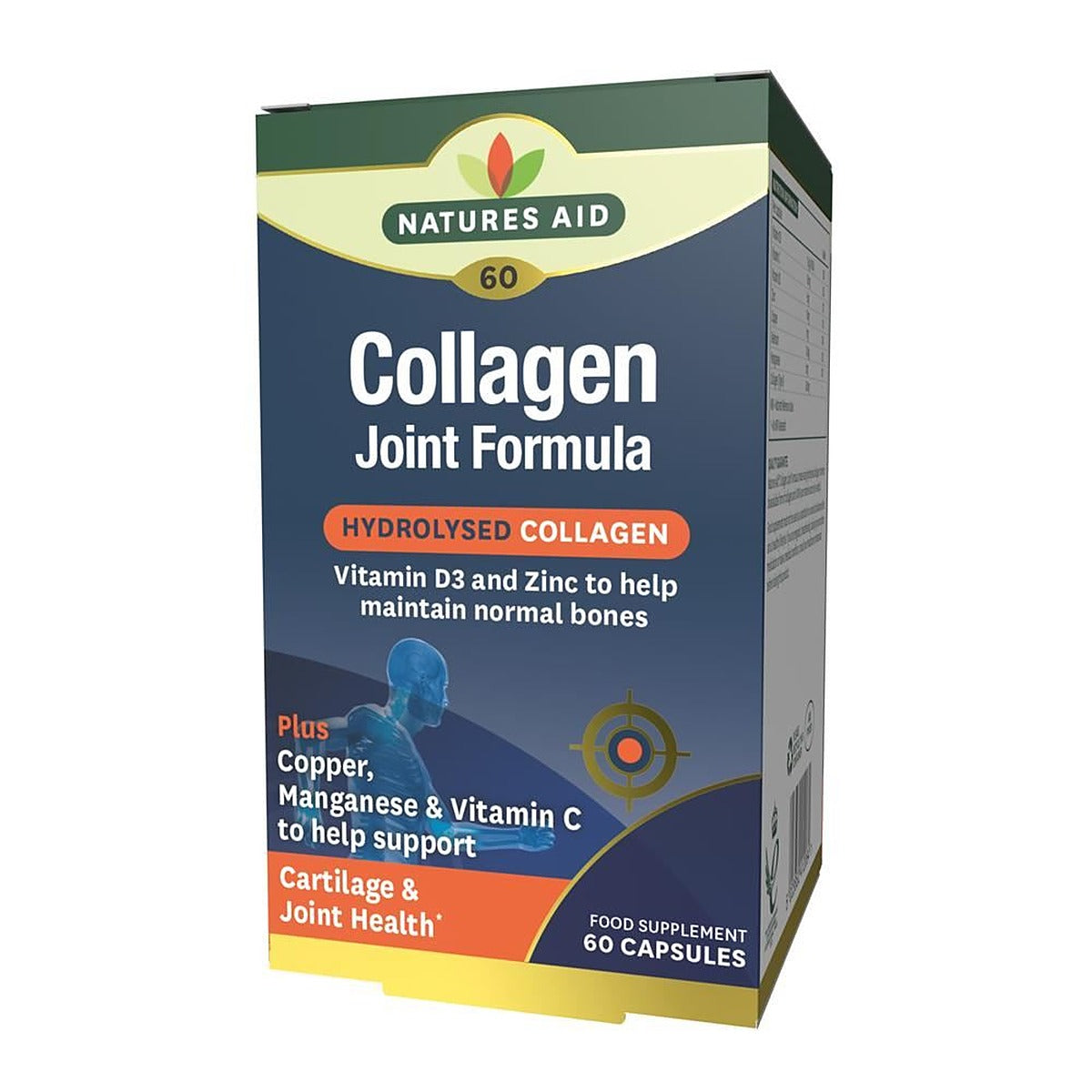 Natures Aid Collagen Joint Formula 60 Caps