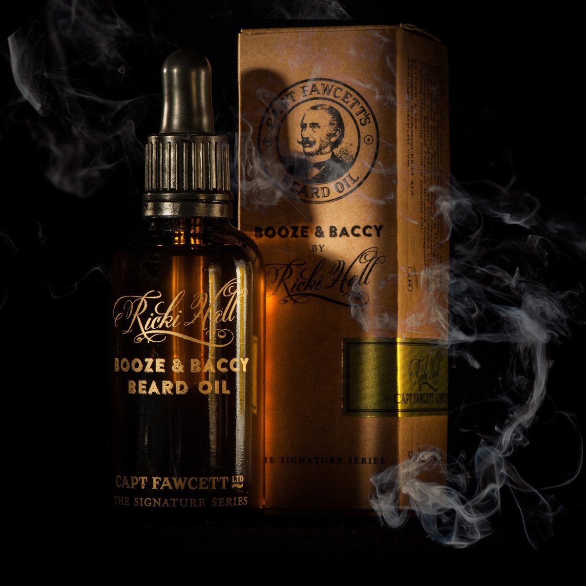 Captain Fawcett's Ricki Hall's Booze & Baccy Beard Oil 50ml