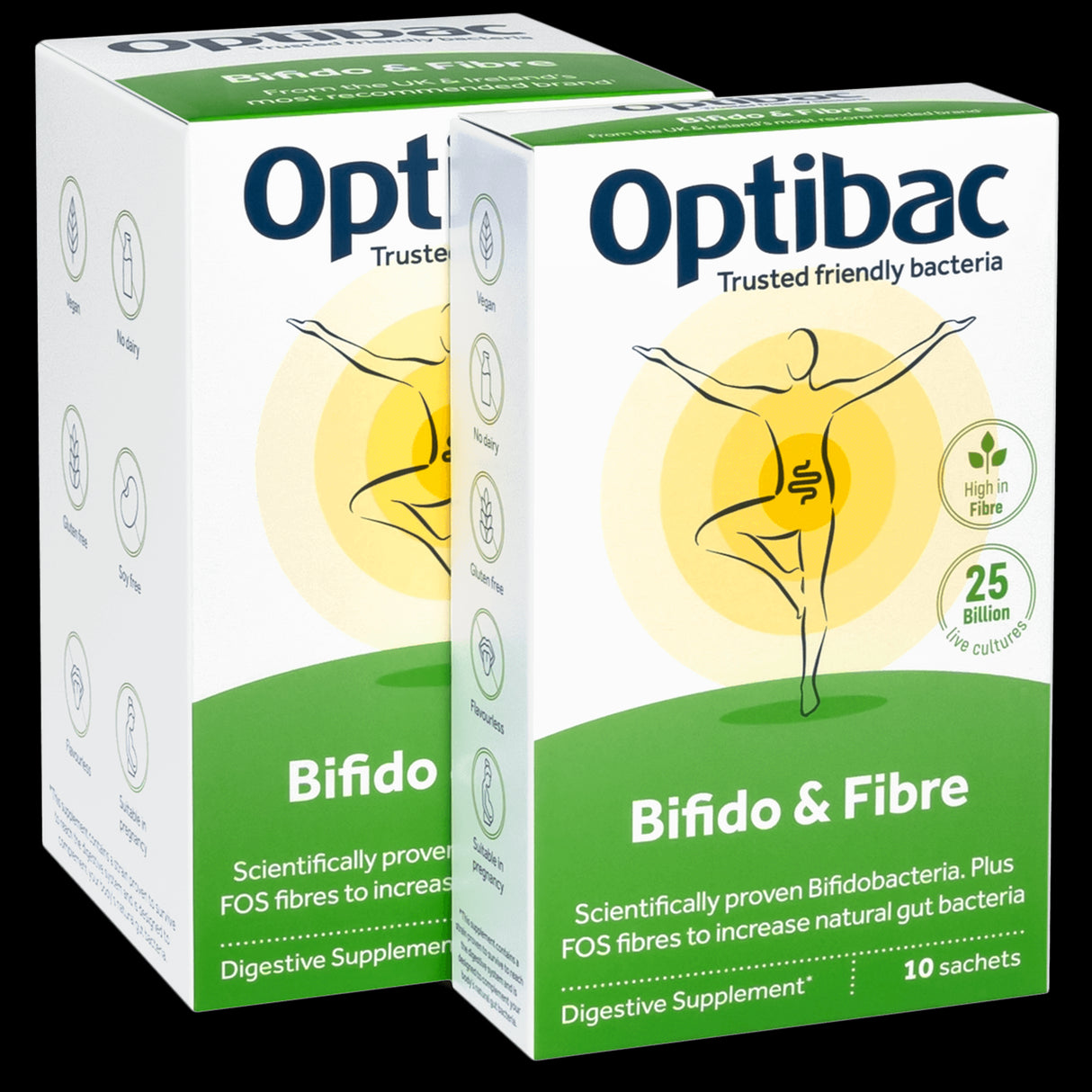 OptiBac Probiotics Bifidobacteria & Fibre 10 - 30 Sachets