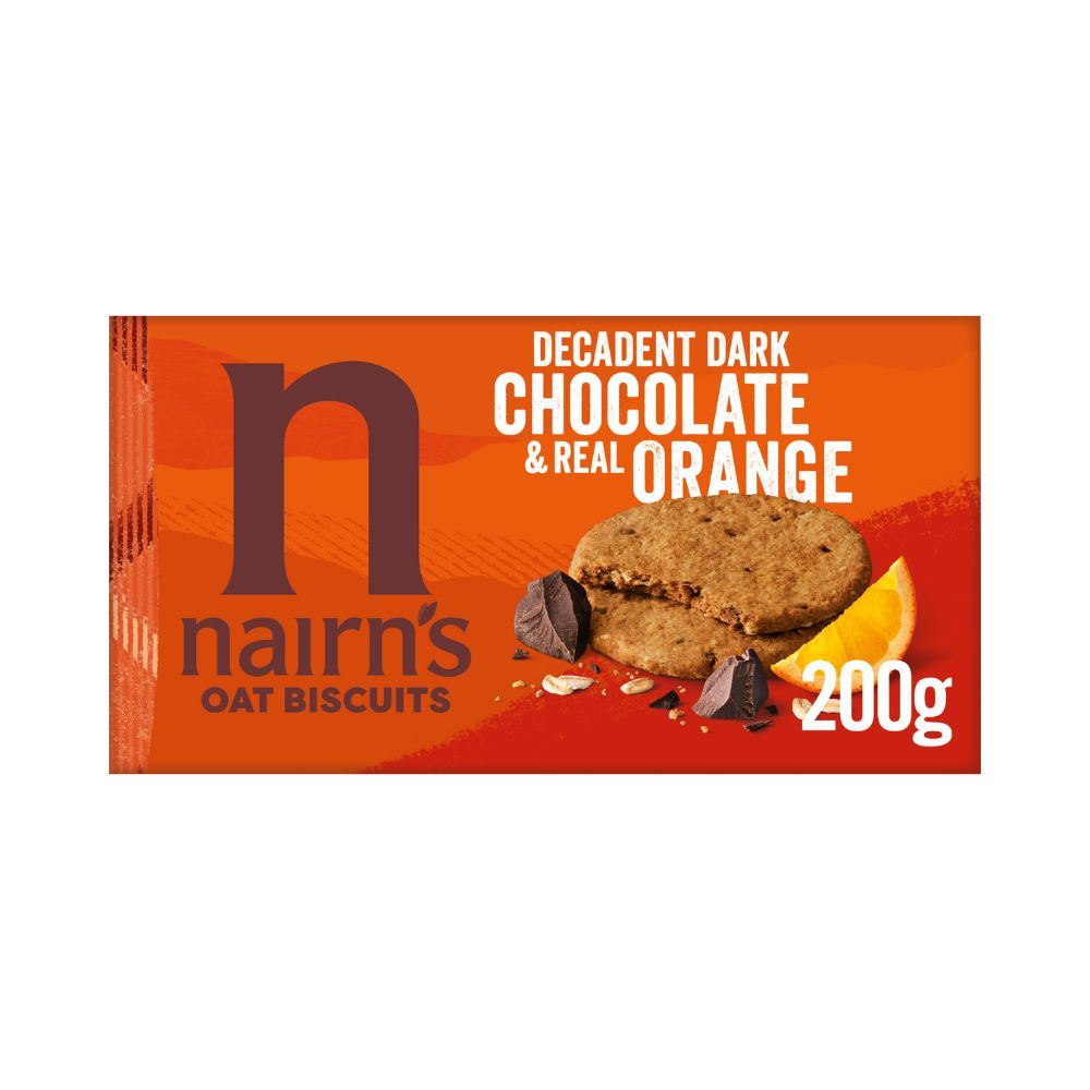 Nairns Chocolate Orange Oat Biscuits 200g