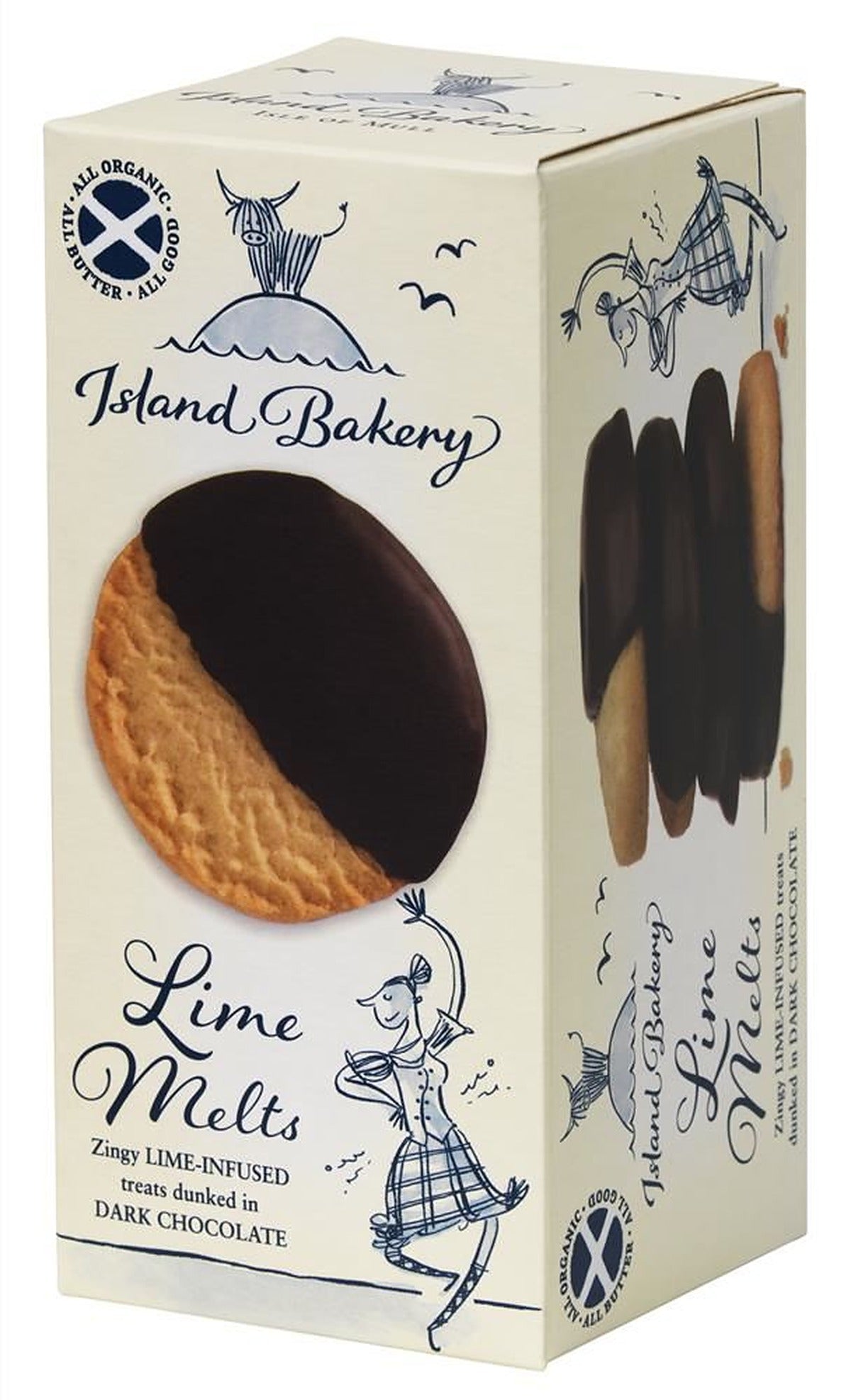 Island Bakery Organic Chocolate Lime Melts 133g