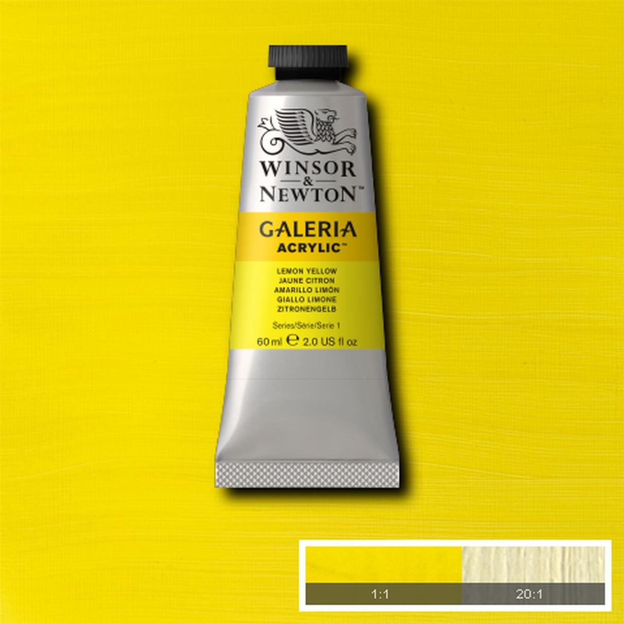 Winsor & Newton Galeria Acrylic Paint 60ml Tubes - All Colours Available