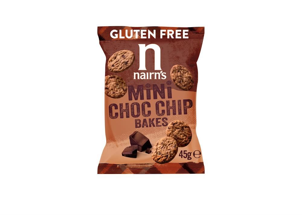 Nairns Nairn's Gluten Free Mini Chop Chip Bakes 45g - 12 Pack
