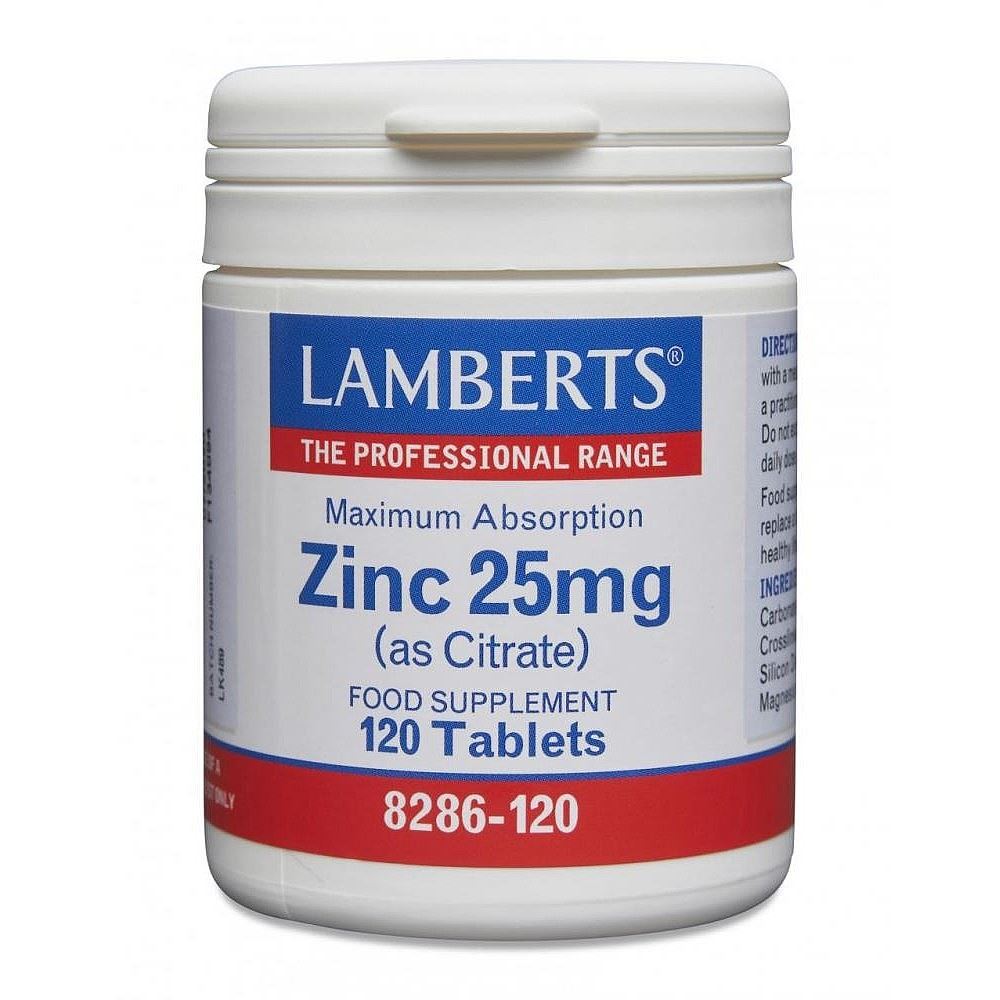 Lamberts Zinc 25mg