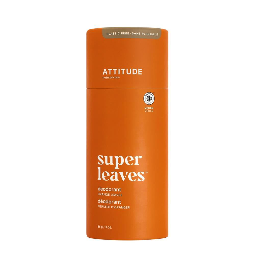 Attitude Super Leaves Deodorant Bar - Orange leaves 85g
