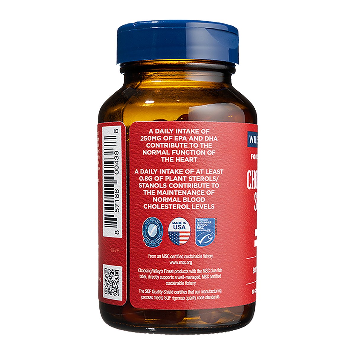 Wiley's Finest UK Cholesterol Support 90 capsules - image 3