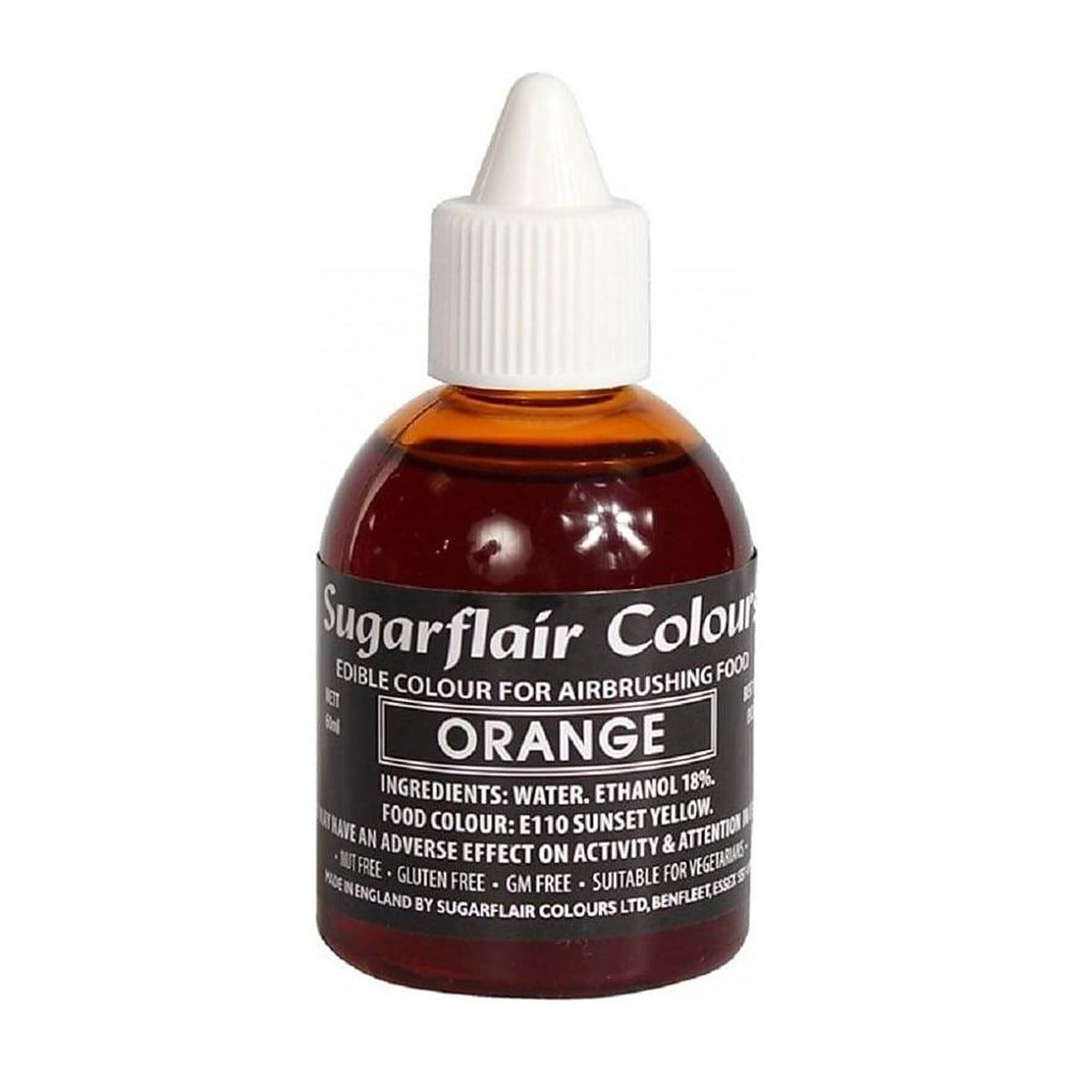 Sugarflair AIRBRUSH Edible Liquid Colours - 60ml All Shades - image 26