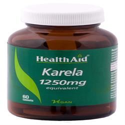 HealthAid Karela Extract 1250mg Equivalent 60 Tablets